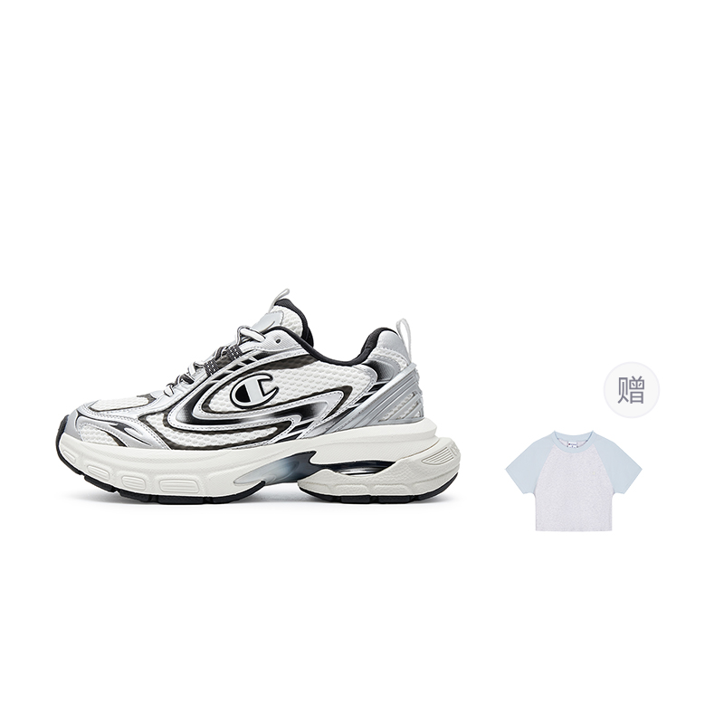 Champion Slip Resistant Running Shoes Women's Black White