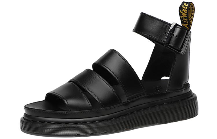 Dr. Martens Vintage Platform Hollowed Sandal Black Women's