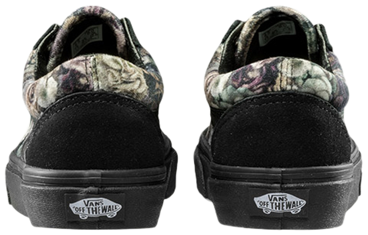 Vans Old Skool Black Flowers Women's купить в интернет-магазине Yoocart с быстрой доставкой по России.