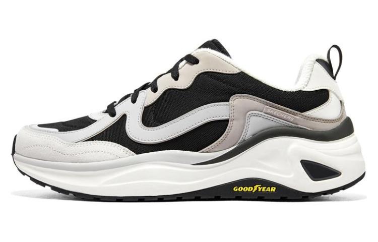 Skechers Dlites Wave 'White Black Grey'