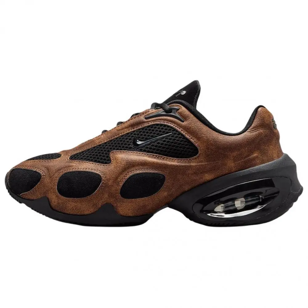 Nike Air Max Muse Abrasion Resistant Support Low Top Running Shoes Unisex Tan