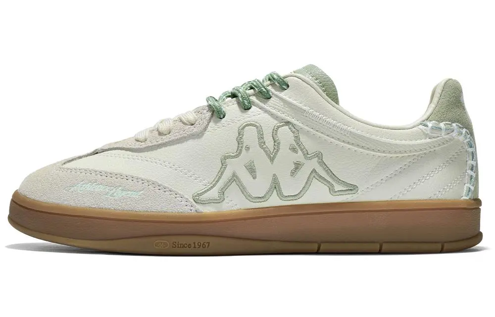 Kappa Tifo Anti Slip Wear Resistant Low Top Skateboard Shoes Unisex Aqua Green