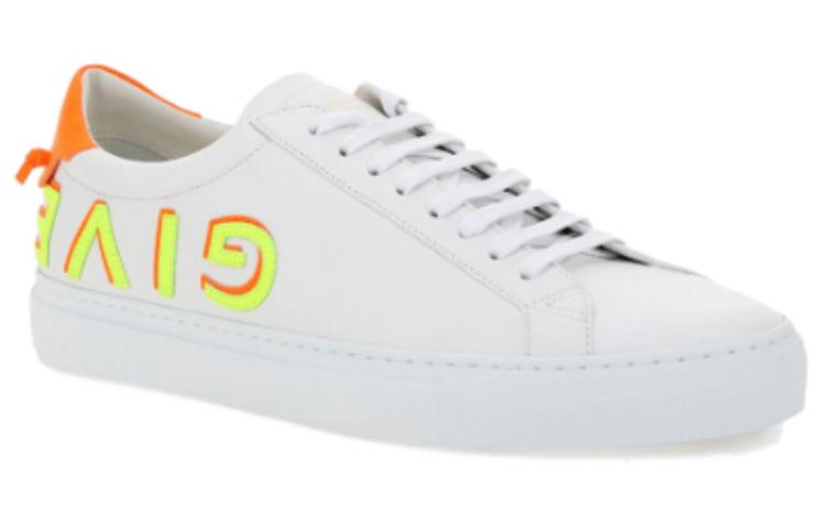 Givenchy Urban Street Low 'Reverse Logo - White Orange' купить в интернет-магазине Yoocart с быстрой доставкой по России.