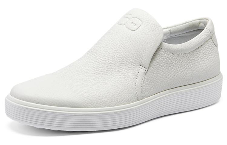 Ecco Soft Cool Stylish Skateboarding Shoes Men's White