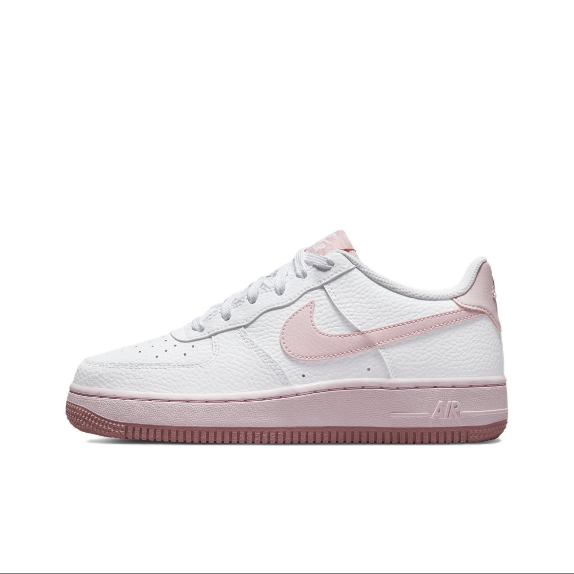 Nike Air Force 1 Running Sweetheart SAML Anti-Slip Wear-Resistant Low-Top Skateboard Shoes GS Pink White купить в интернет-магазине Yoocart с быстрой доставкой по России.