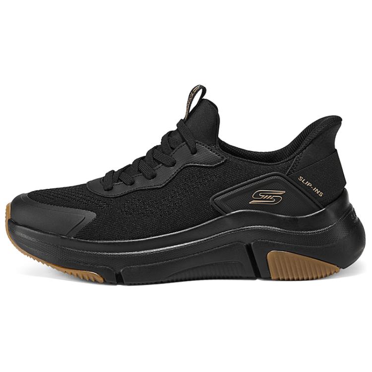Skechers Bob's Anti-Slip Wear-Resistant Low-Top Casual Shoes Men's Black