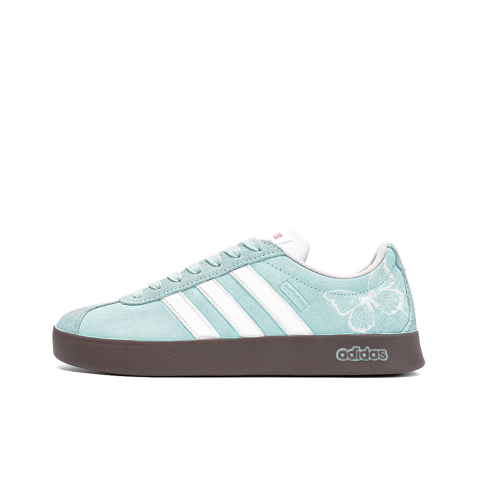 Adidas Neo Vl Court Half Chang Poetry, Amber Low Top Skateboard Shoes Unisex Blue