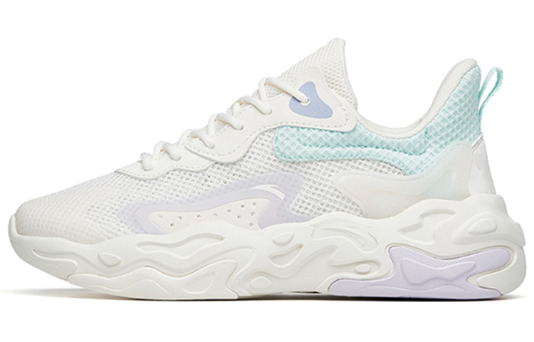 Anta Break The Cocoon Low-Top Sports Casual Shoes Women's White Blue Purple