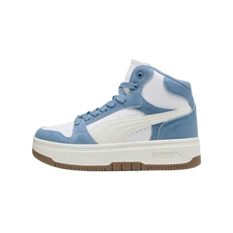 PUMA Rebound Femme Slip Resistant Mid top Skateboard Shoes Women's Blue