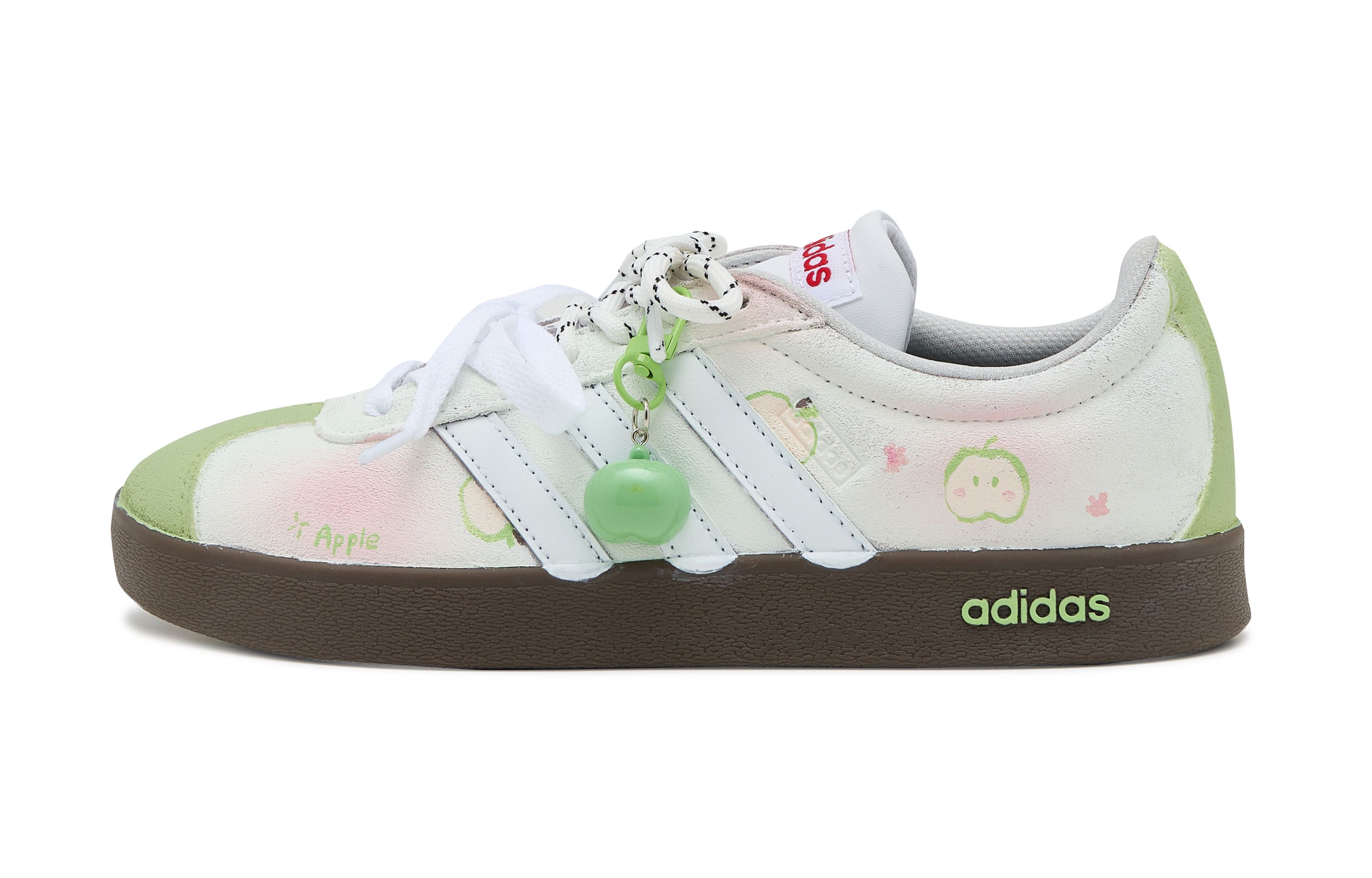 Adidas VL COURT 2.0 Apple Paradise SAML Low top Skateboard Shoes Unisex