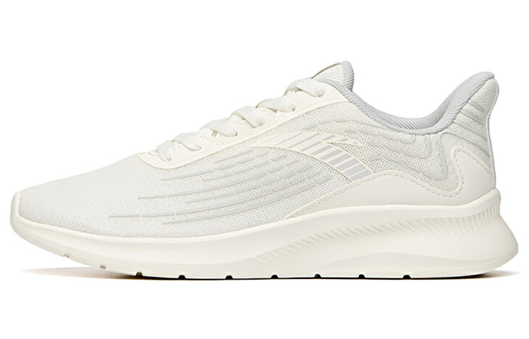 Anta Running Collection Cushioning Anti-Slip And Wear-Resistant Low-Top Running Shoes Women's White Gray