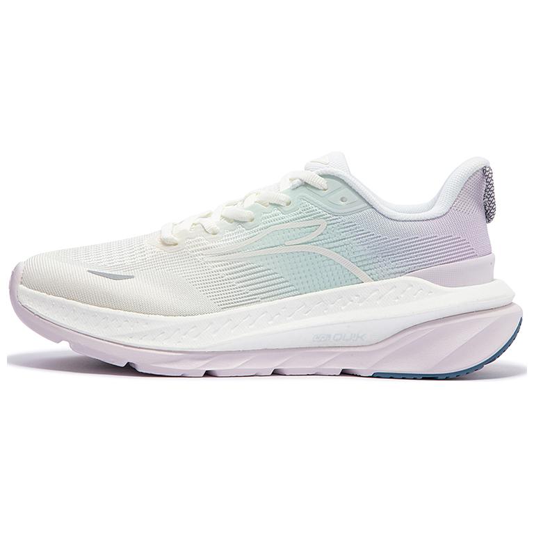 361° Red Flame 3 Cushioning, Wear Resistant Low Top Running Shoes Women's White Purple