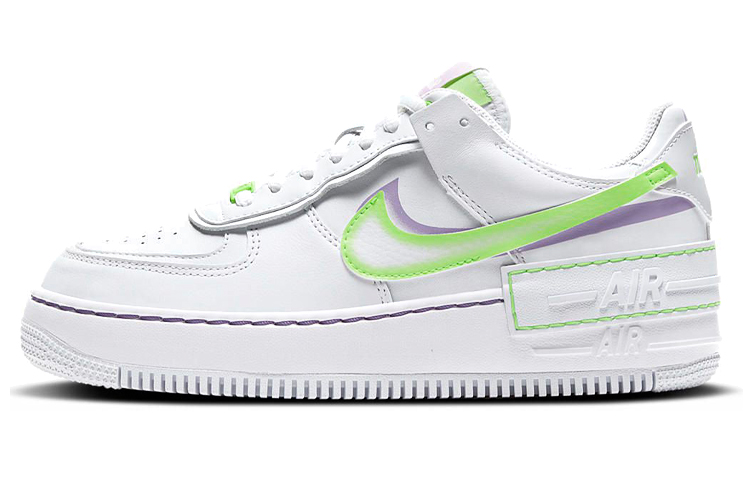 Nike Air Force 1 Low Shadow White Electric Green Women's
