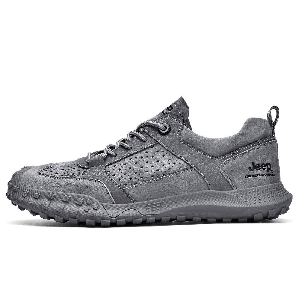 Jeep Low-Top Outdoor Shoes Men's Gray