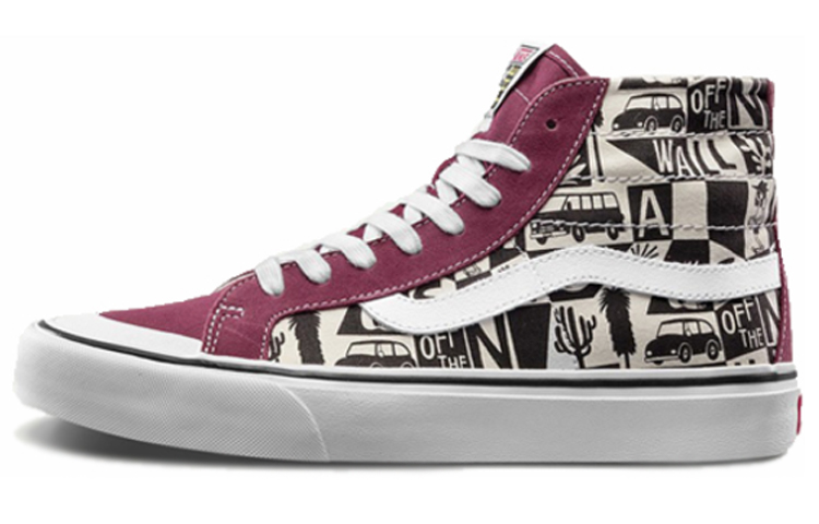 Vans X Yusuke Hanai SK8 Hi High Top 'Red White'