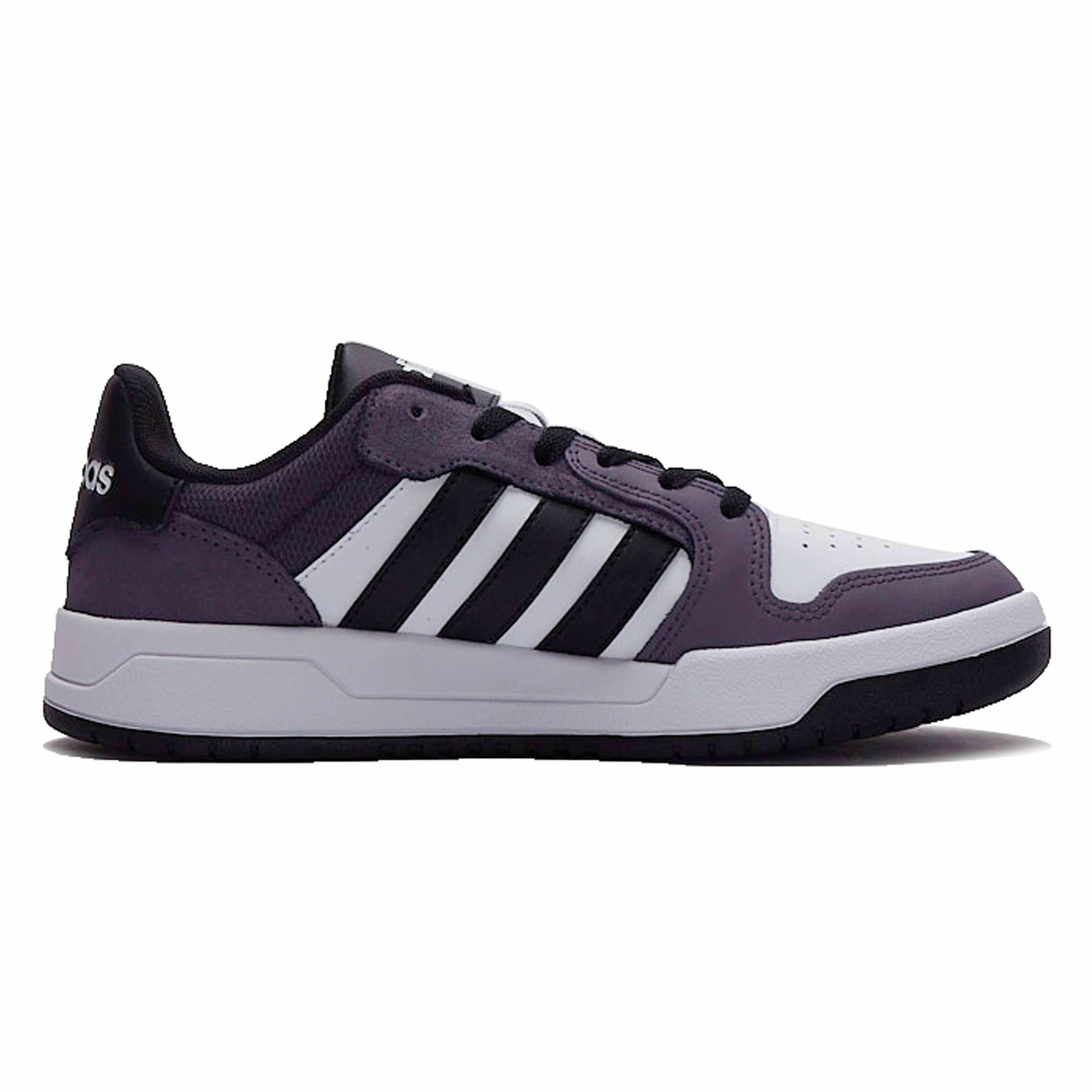 Adidas Neo Entrap Skateboard Shoes Unisex Low top Black/White/Purple купить в интернет-магазине Yoocart с быстрой доставкой по России.