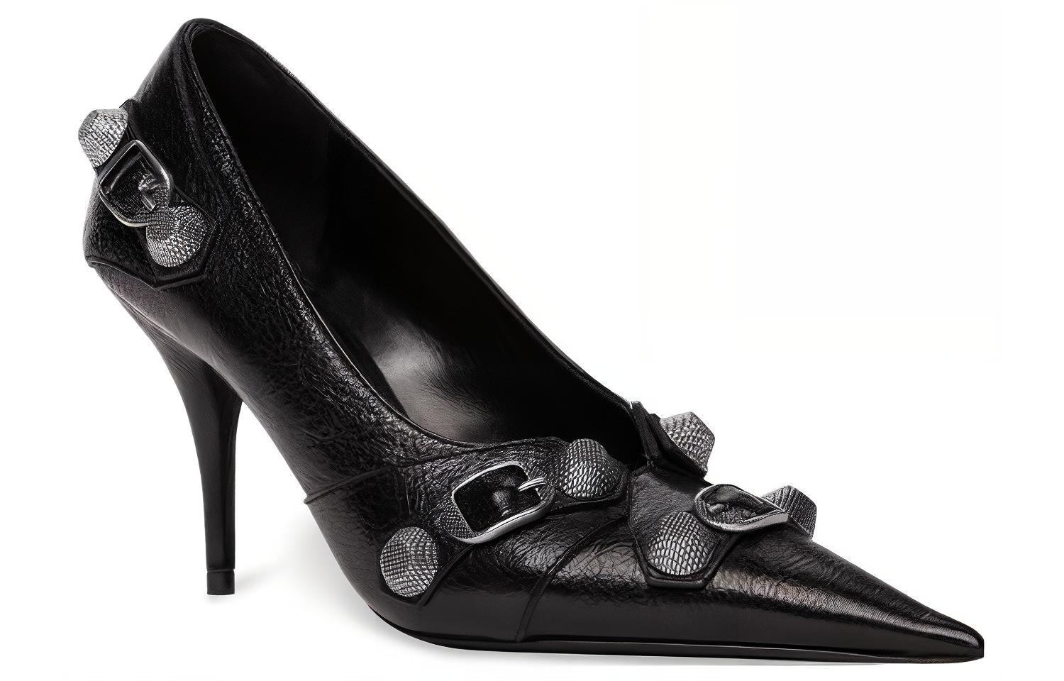 Balenciaga Cagole 90mm Pump Black Women's