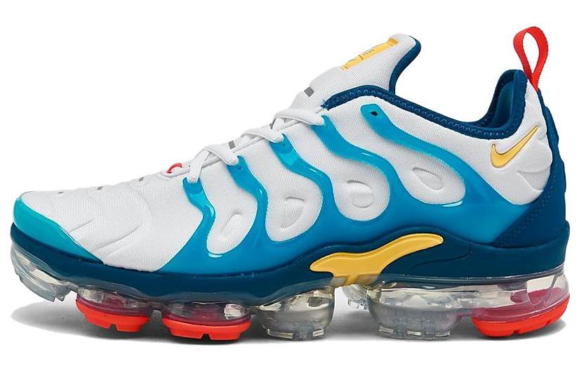 Nike Air VaporMax Plus White Citron Pulse Industrial Blue
