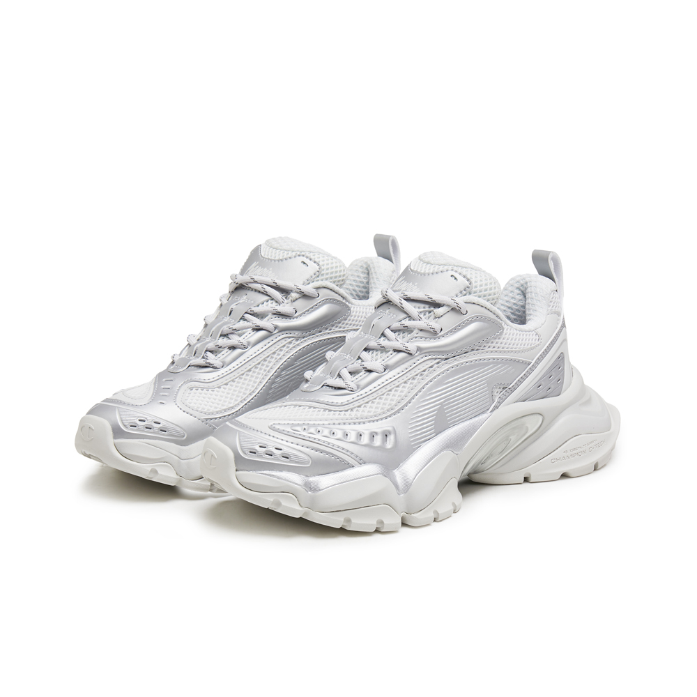 Champion Tooth Shark 2.0 Balance Low Top Chunky Sneakers Women's Silver White/photon Gray купить в интернет-магазине Yoocart с быстрой доставкой по России.