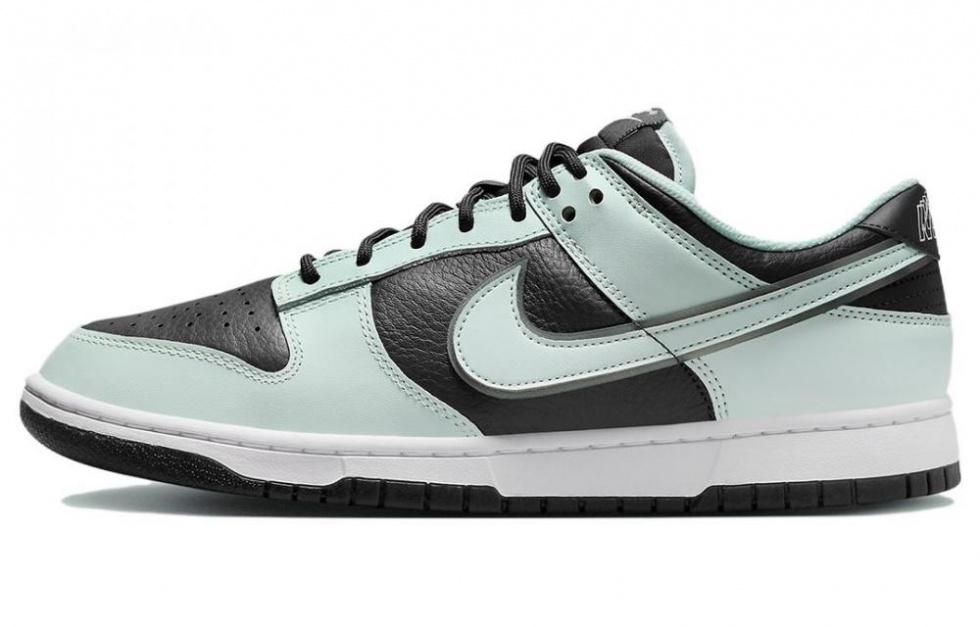 NIKE Dunk Кроссовки для скейтбординга Низкие Зелёно-чёрные Мужские