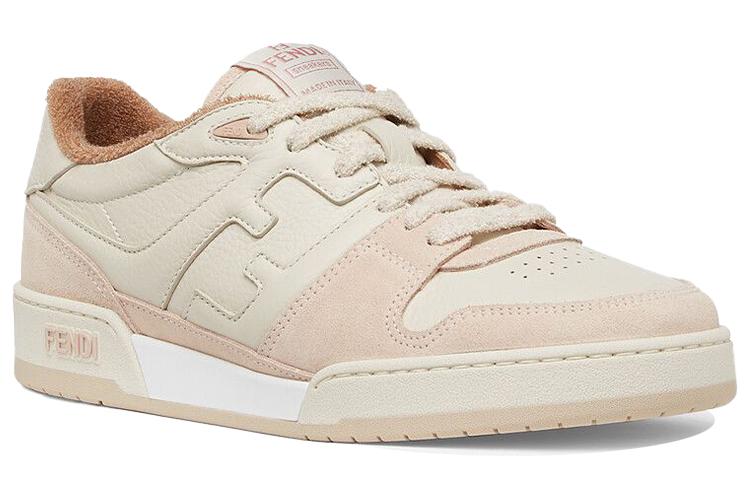 FENDI Match Low Top Suede 'Pink Beige'