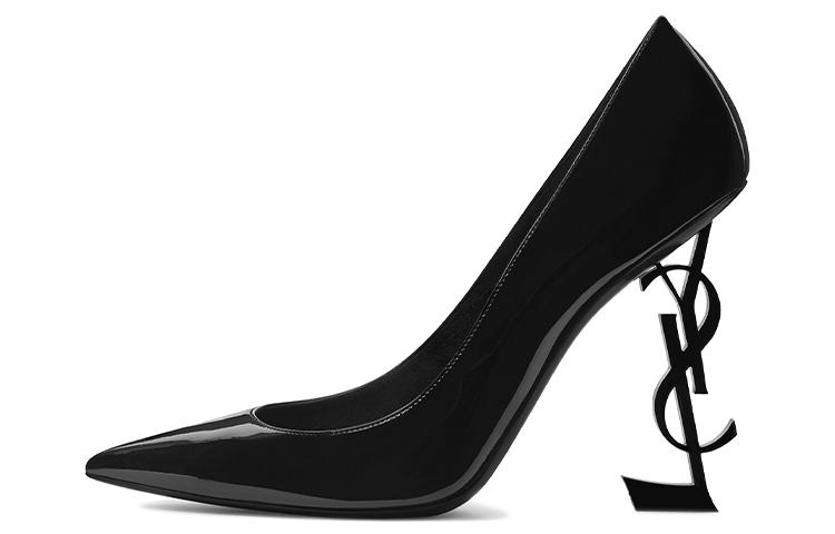SAINT LAURENT Opyum Patent Leather Pumps Women's