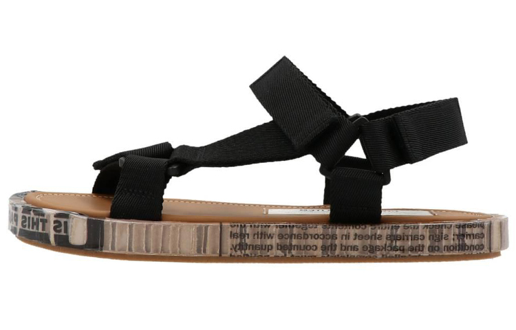 Maison Margiela Replica Strap Sandals Women's Black
