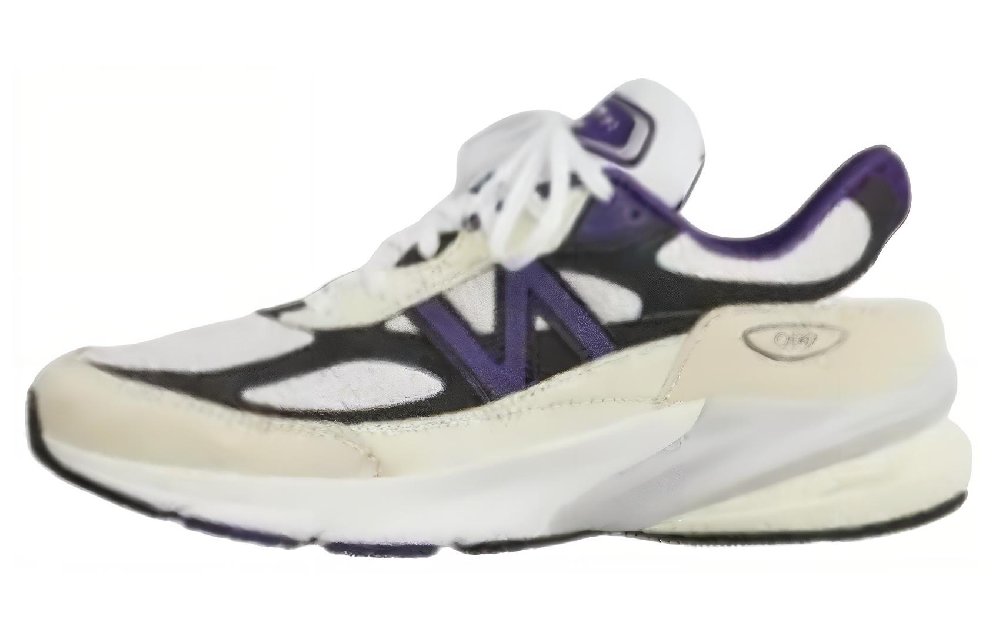 New Balance Teddy Santis X 990v6 Made In Usa 'White Black Plum'