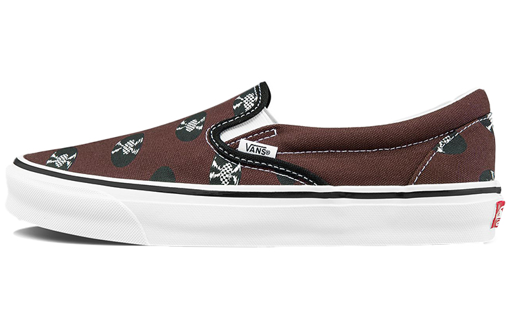 Slip On Wacko Maria X Og Classic Vans 'Brown Records'