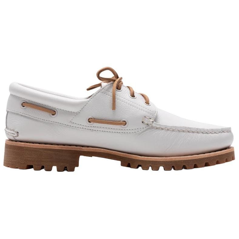 Timberland Authentic Handsewn Boat Shoes 'White Full Grain' купить в интернет-магазине Yoocart с быстрой доставкой по России.