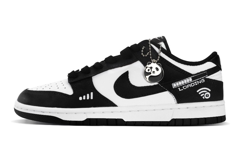 Nike Dunk Anti-Slip And Wear-Resistant Lightweight Low-Top Skateboard Shoes Men's Black