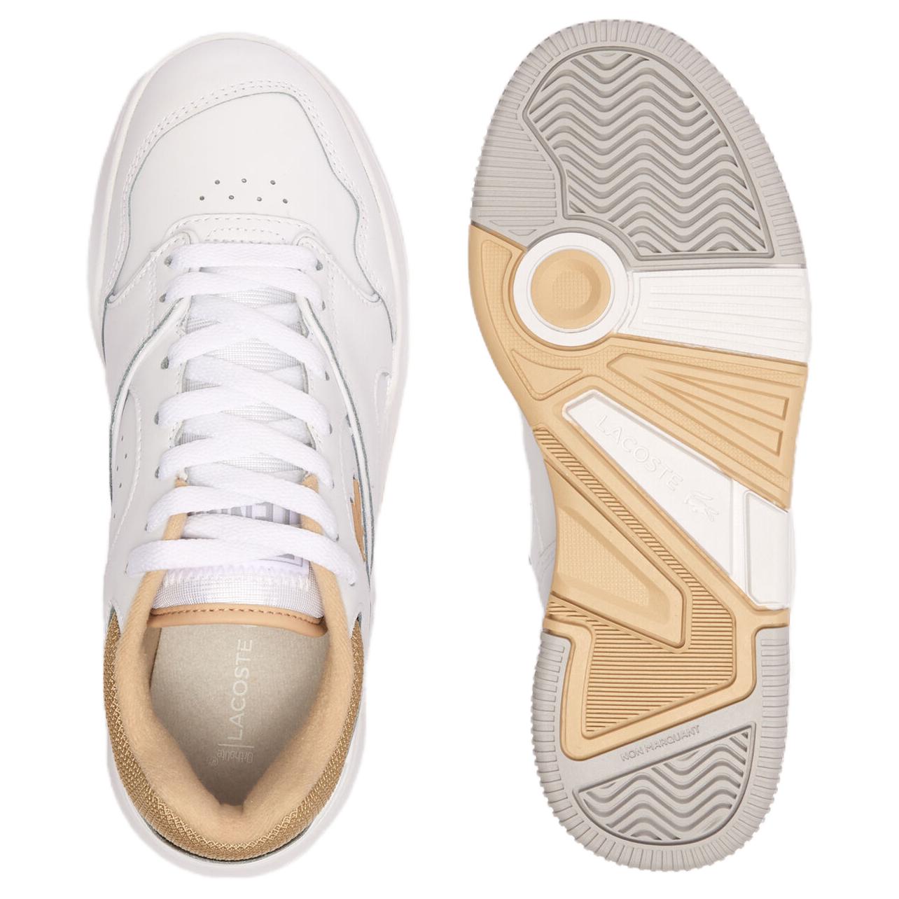LACOSTE Lineshot Low-Top Skateboard Shoes Women's White купить в интернет-магазине Yoocart с быстрой доставкой по России.