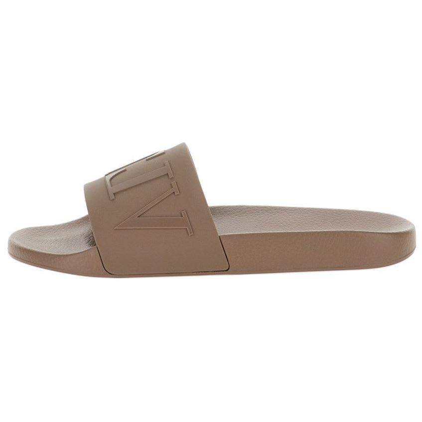 Valentino Vltn Logo Embossed Slip On Slides