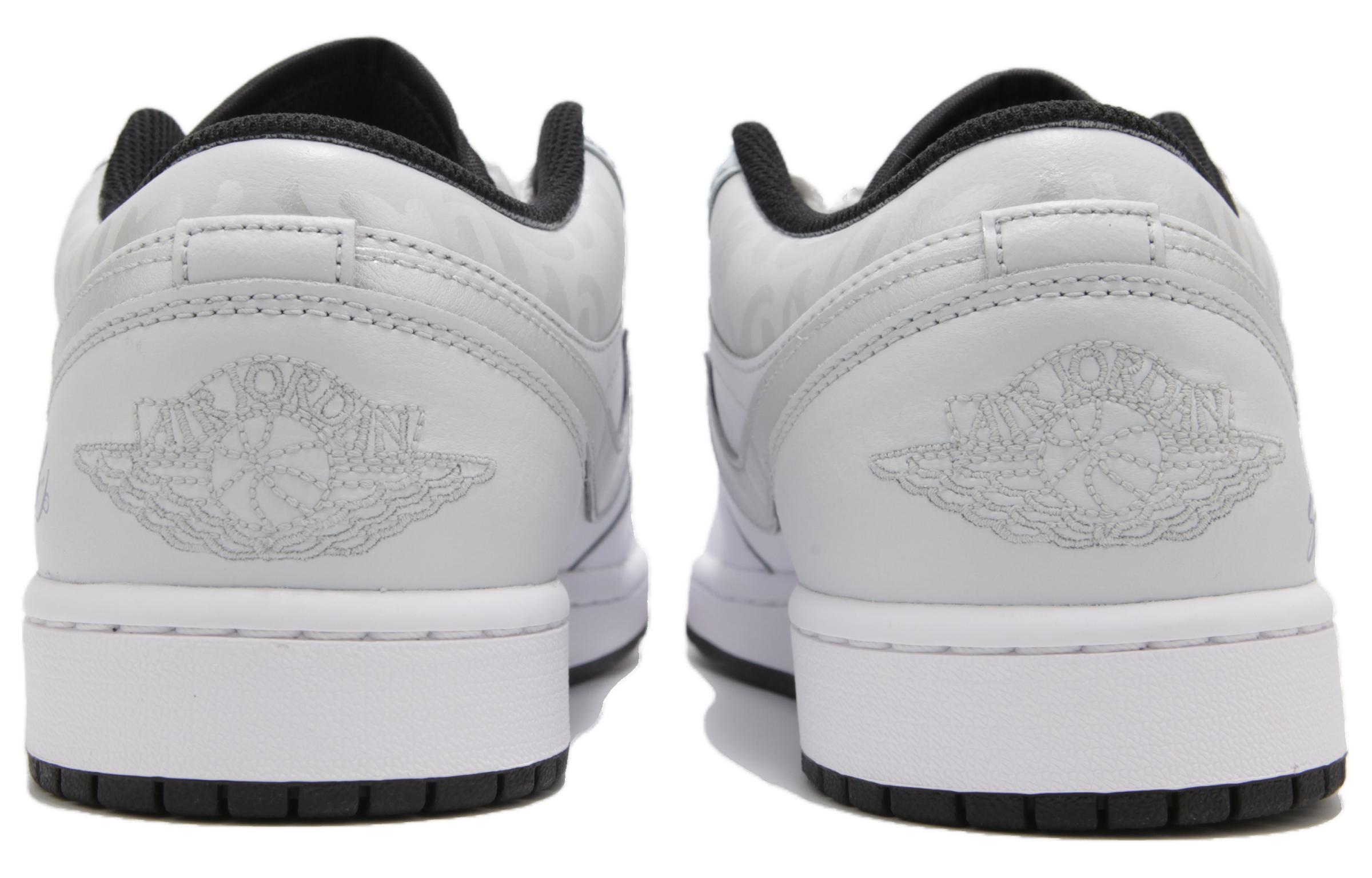 Jordan Air Jordan 1 Cushioning Wear-Resistant Low-Top Vintage Basketball Shoes Women's White купить в интернет-магазине Yoocart с быстрой доставкой по России.