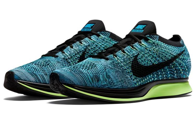 Nike Flyknit Racer Blue Gecko купить в интернет-магазине Yoocart с быстрой доставкой по России.