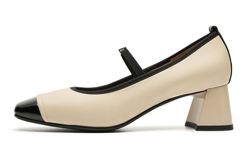 EBLAN Chunky Heel Mary Jane Shoes Women's