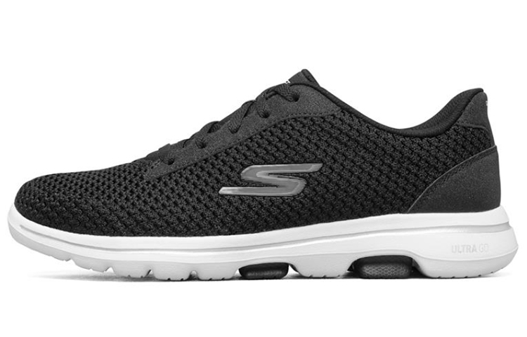 Skechers Go Walk 5 Running Shoes Black/White Women's