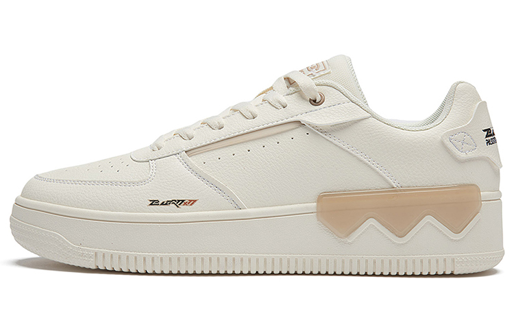 361° Bounce Technology Low-Top Skateboard Shoes Men's White Umber