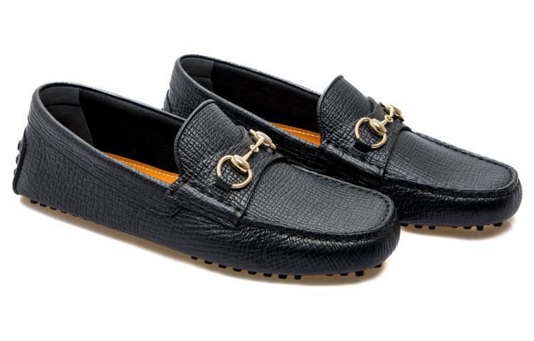 GUCCI Horsebit-detail Leather Loafers купить в интернет-магазине Yoocart с быстрой доставкой по России.
