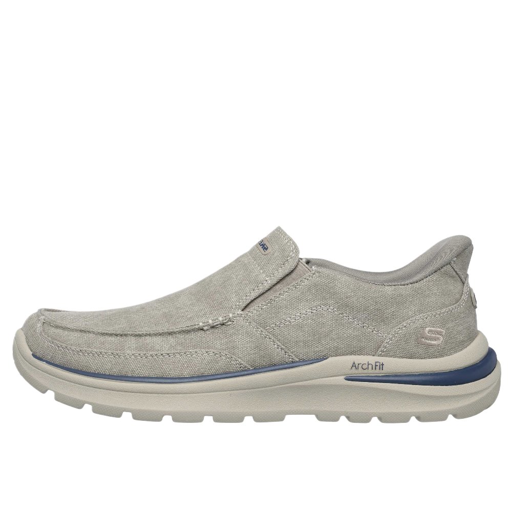 Skechers Arch Fit Low Top Casual Shoes Men's Brown