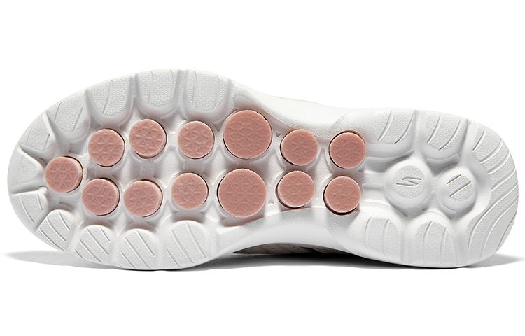 Skechers Go Walk 6 Low Top Running Shoes Women's White