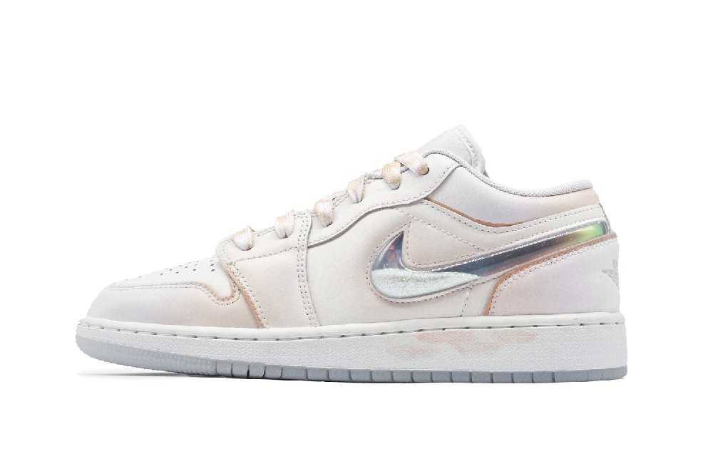 Jordan Air Jordan 1 Vintage Basketball Shoes Women's Low Top White/Orange