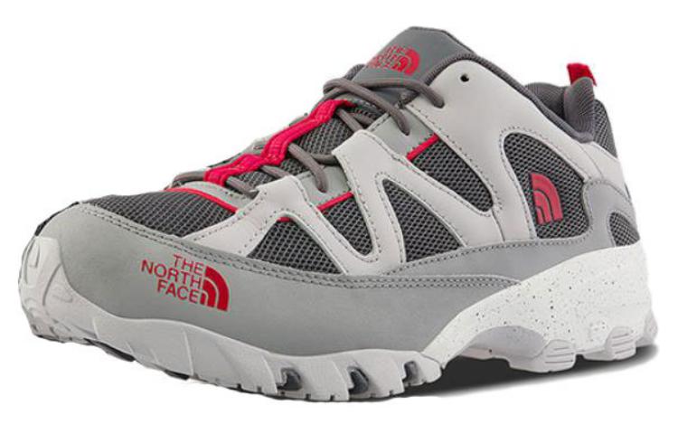 THE NORTH FACE Anti-Slip Wear-Resistant Low-Top Hiking/Trekking Shoes Men's Gray Black