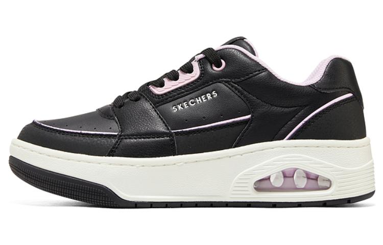 Skechers Uno Court Courted Style Shoes 'Black Pink White' Women's