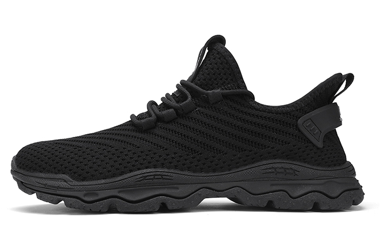 Jeep Low Top Outdoor Shoes Men's Black