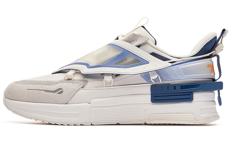 361° Low-Top Casual Shoes Men's White Blue