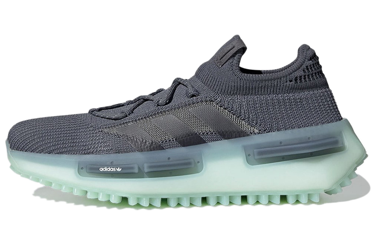 Adidas Originals Nmd S1 Grey Green Glow