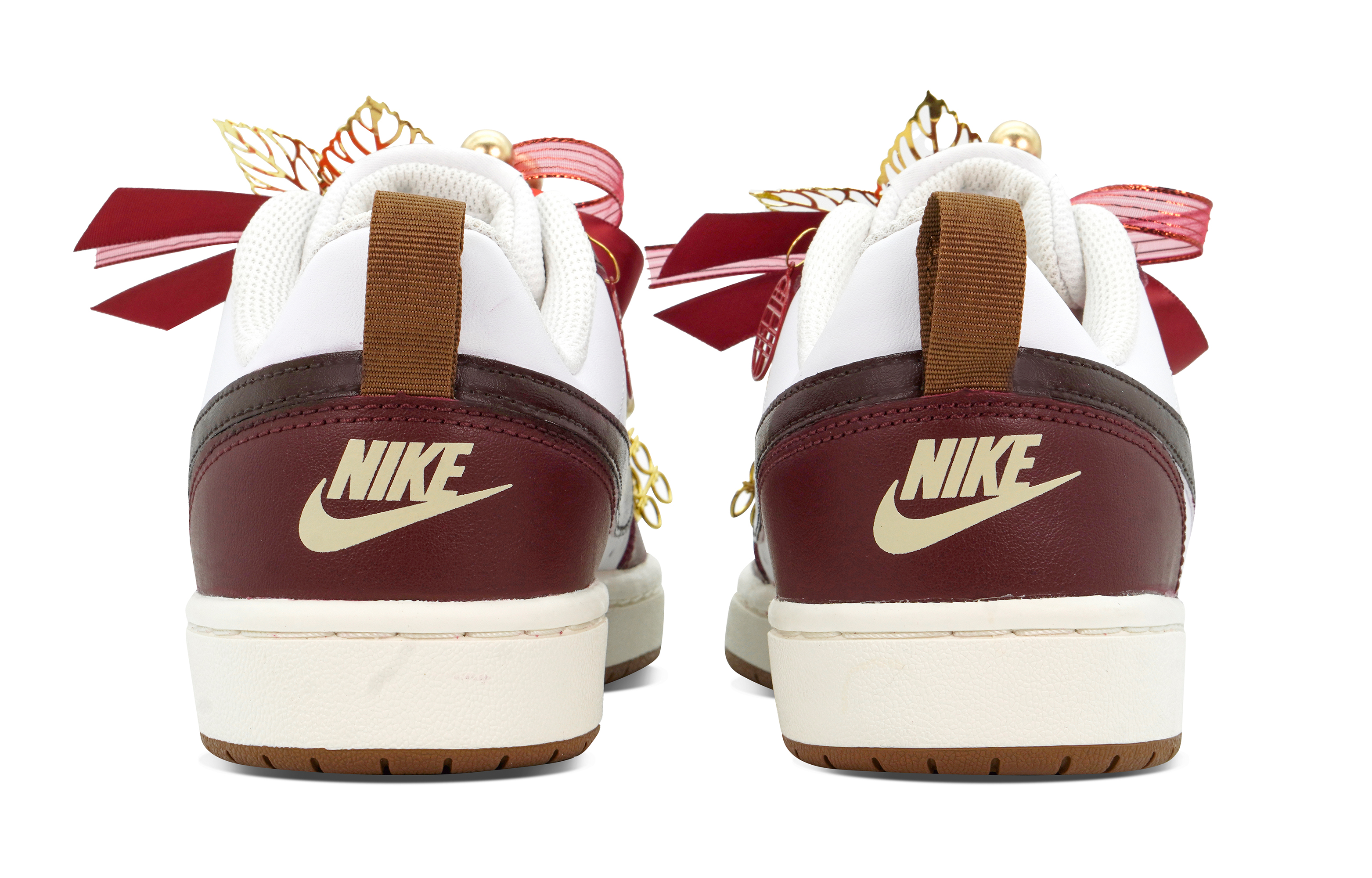 Nike Court Borough 2 Love Forever Anti Slip Wear Resistant Low Top Skateboard Shoes Women's White Red купить в интернет-магазине Yoocart с быстрой доставкой по России.