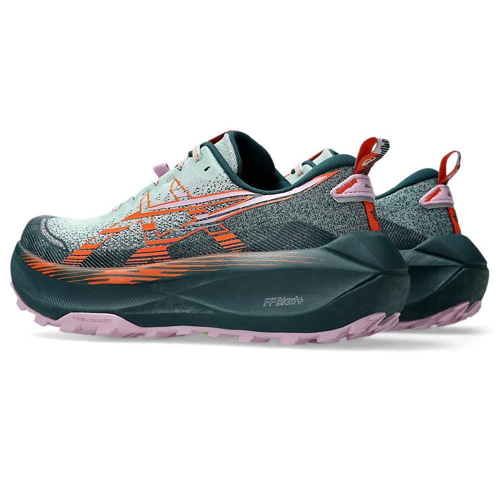 Asics Trabuco Max 4 Cold Moss Nova Orange Women's