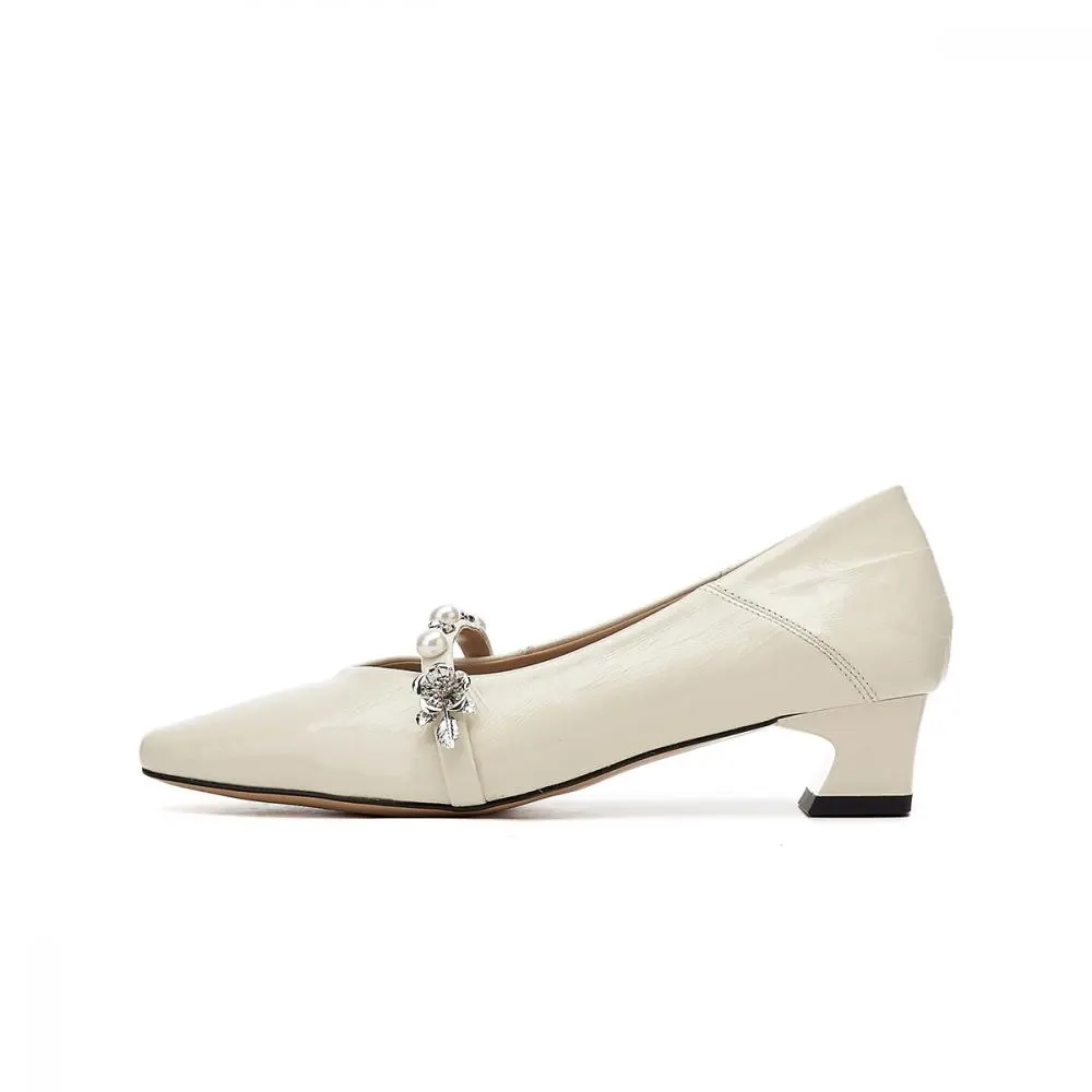EBLAN Chunky Heel High Heels Women's